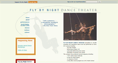Desktop Screenshot of flybynightdance.org